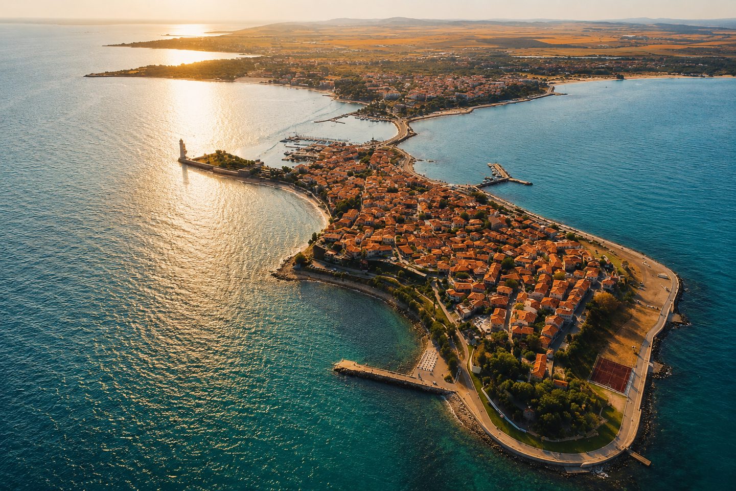 Провлакът към Стария Несебър